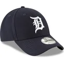 cappelli-curva-blu-marino-cinghia-regolabile-9forty-the-league-dei-detroit-tigers-mlb-di-new-era
