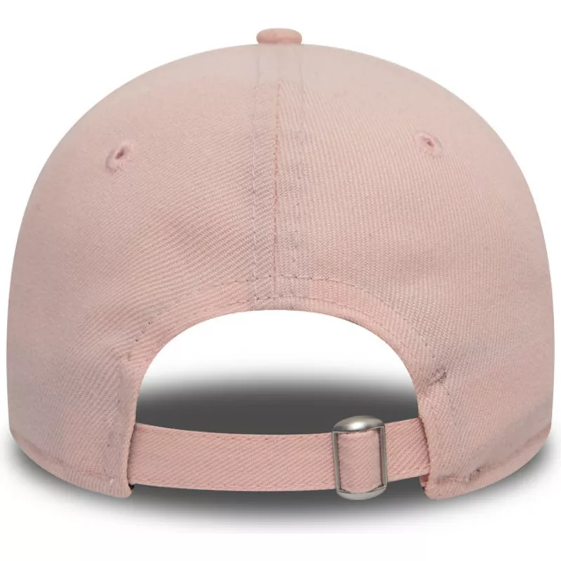 cappellino-visiera-curva-rosa-regolabile-9twenty-dryera-packable-di-los-angeles-dodgers-mlb-di-new-era