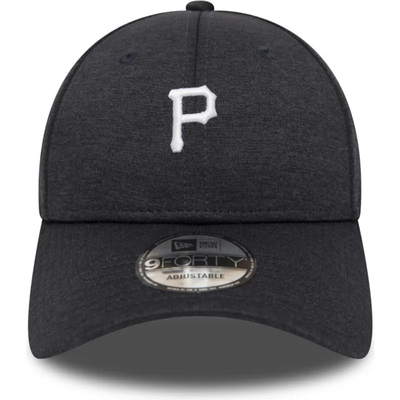 cappelli-curva-nero-cinghia-regolabile-9forty-shadow-tech-dei-pittsburgh-pirates-mlb-di-new-era