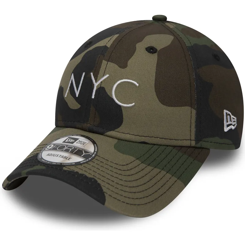 cappelli-curva-mimetizzazione-cinghia-regolabile-9forty-di-new-era
