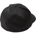 cappellino-visiera-curva-nero-aderente-super-clean-xfit-di-volcom