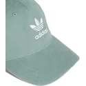 cappellino-visiera-curva-verde-regolabile-washed-adicolor-di-adidas