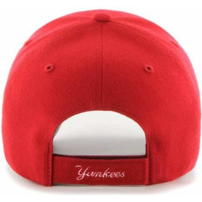 cappellino-visiera-curva-rosso-regolabile-per-bambino-mvp-di-new-york-yankees-mlb-di-47-brand