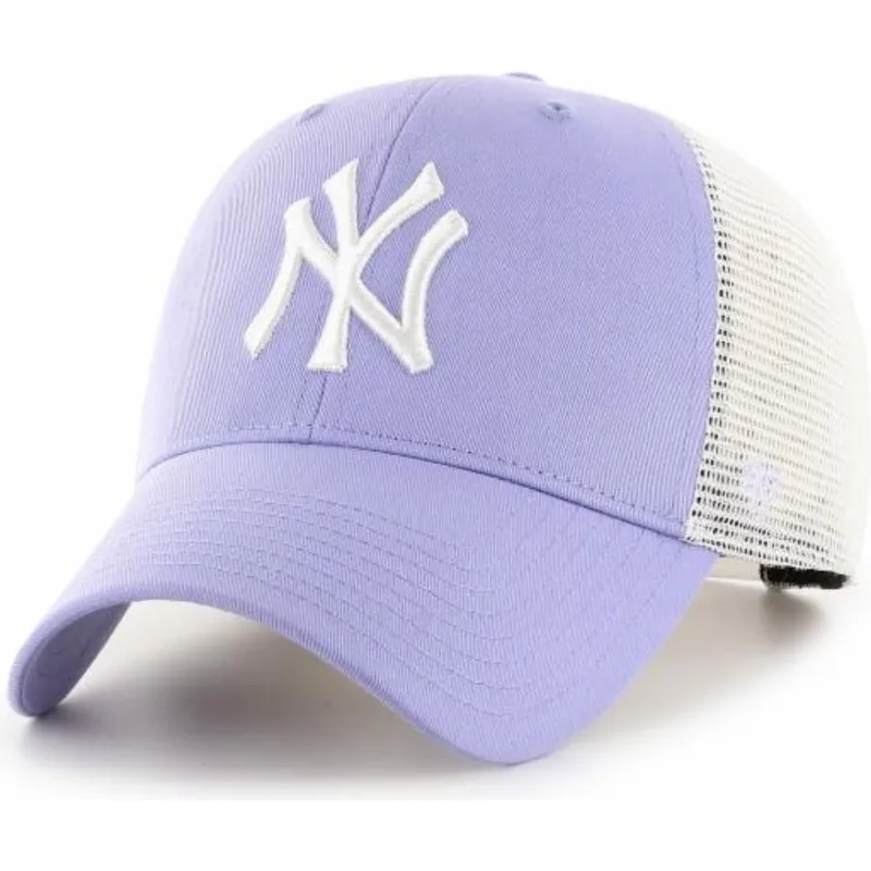 cappelli-curva-viola-snapback-lavanda-mvp-flagship-dei-new-york-yankees-mlb-di-47-brand