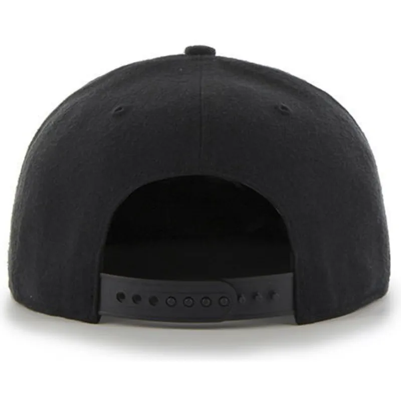 cappelli-piatta-nero-snapback-captain-no-shot-dei-pittsburgh-pirates-mlb-di-47-brand