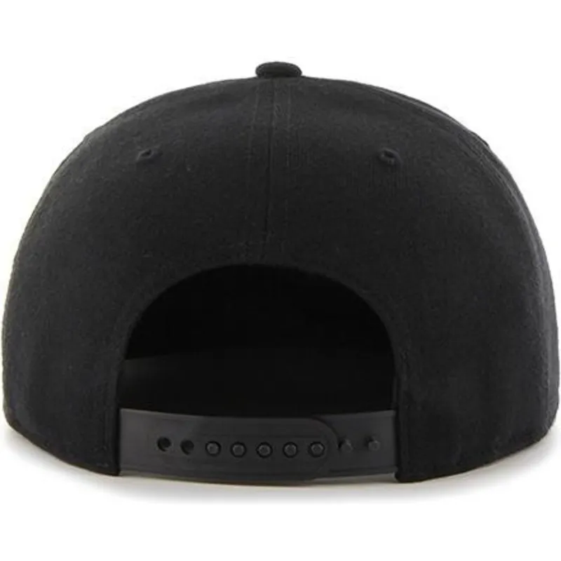 cappelli-piatta-nero-snapback-captain-no-shot-dei-los-angeles-kings-nhl-di-47-brand