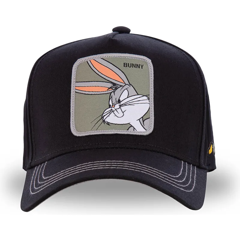 cappelli-curva-nero-snapback-bugs-bunny-looney-tunes-di-capslab cappelli-curva-nero-snapback-bugs-bunny-looney-tunes-di-capslab