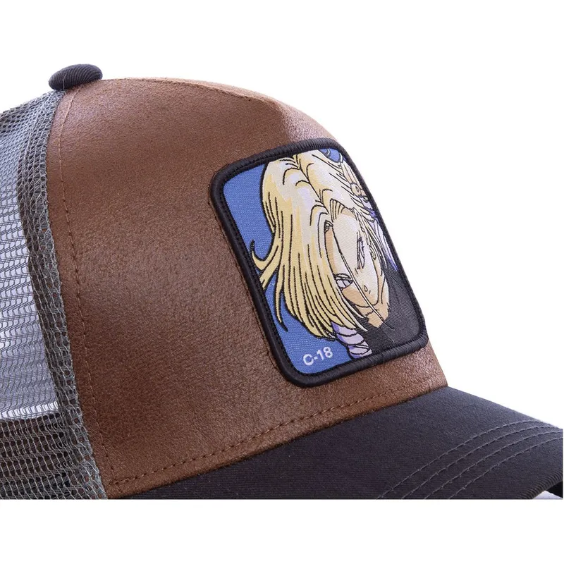 cappelli-curva-marrone-snapback-c-18-dragon-ball-di-capslab