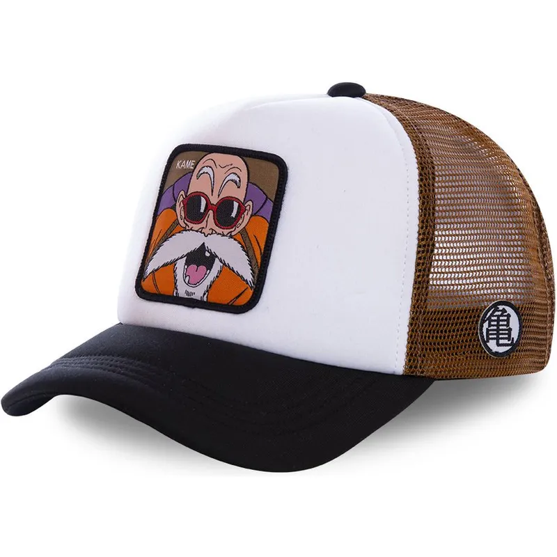 cappelli-curva-bianco-snapback-master-roshi-dragon-ball-di-capslab