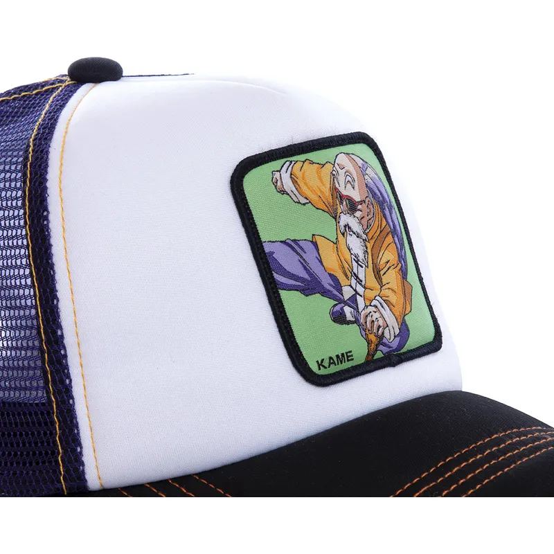 cappelli-curva-bianco-snapback-master-roshi-dragon-ball-di-capslab cappelli-curva-bianco-snapback-master-roshi-dragon-ball-di-capslab