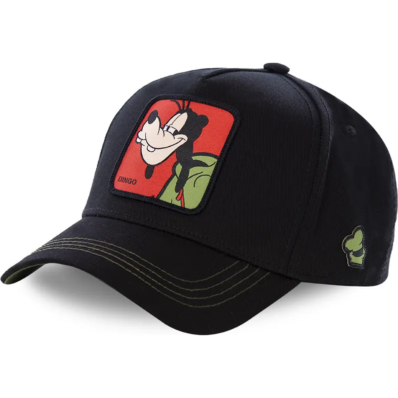 cappelli-curva-nero-snapback-pippo-disney-di-capslab cappelli-curva-nero-snapback-pippo-disney-di-capslab