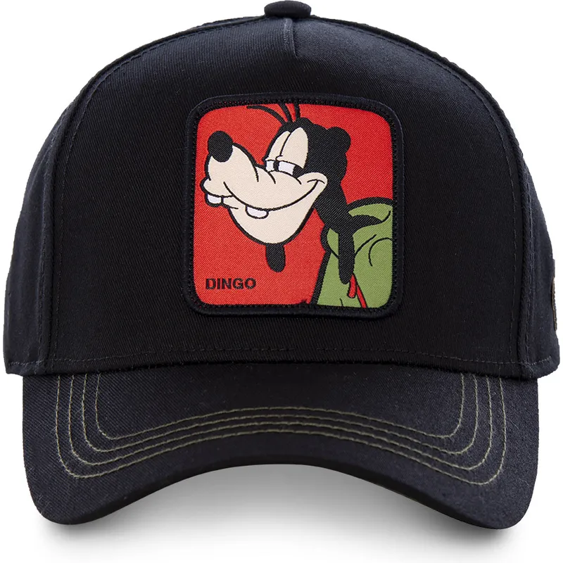 cappelli-curva-nero-snapback-pippo-disney-di-capslab cappelli-curva-nero-snapback-pippo-disney-di-capslab