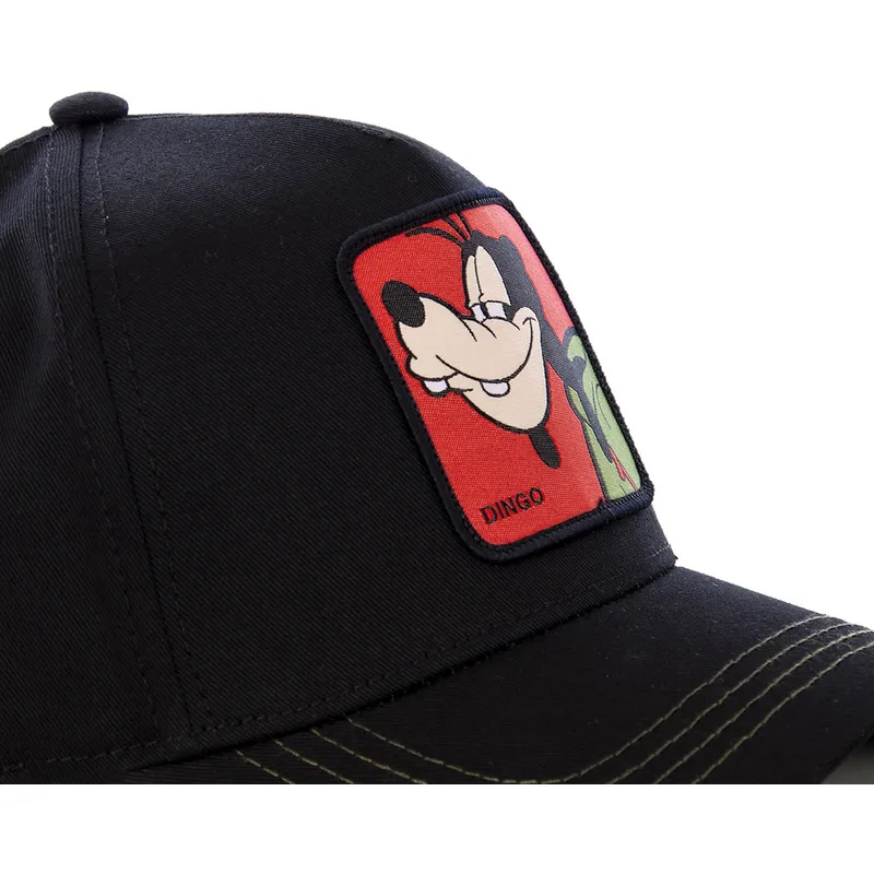 cappelli-curva-nero-snapback-pippo-disney-di-capslab cappelli-curva-nero-snapback-pippo-disney-di-capslab
