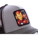 capslab-marvel-comics-iron-man-iro3-cappellino-trucker-grigio
