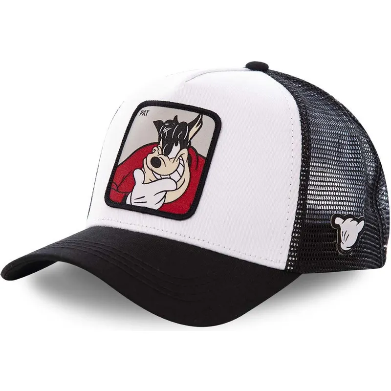 cappelli-curva-bianco-snapback-pete-pata-palo-disney-di-capslab cappelli-curva-bianco-snapback-pete-pata-palo-disney-di-capslab