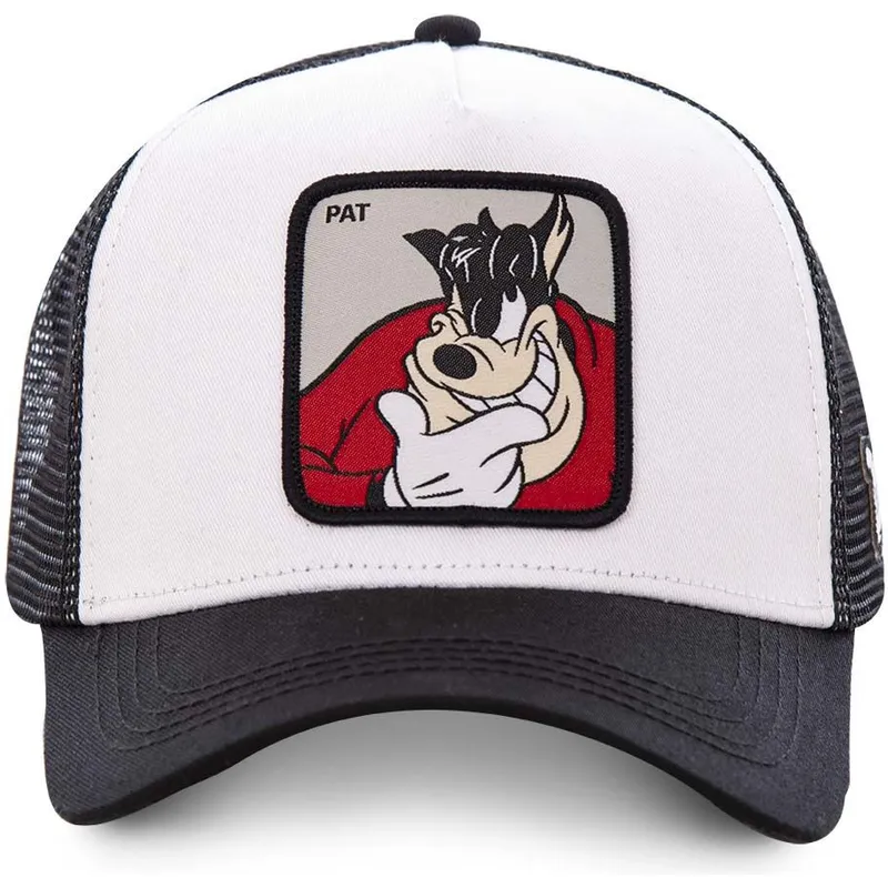 cappelli-curva-bianco-snapback-pete-pata-palo-disney-di-capslab cappelli-curva-bianco-snapback-pete-pata-palo-disney-di-capslab