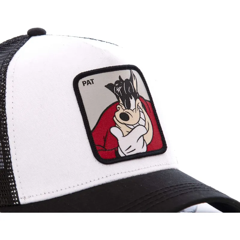 cappelli-curva-bianco-snapback-pete-pata-palo-disney-di-capslab cappelli-curva-bianco-snapback-pete-pata-palo-disney-di-capslab