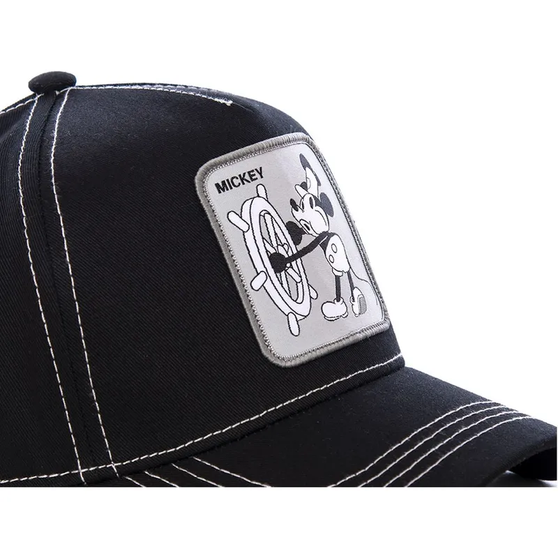 cappelli-curva-nero-snapback-mickey-mouse-disney-di-capslab