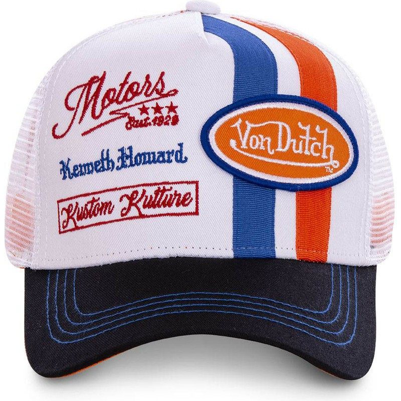 cappellino-trucker-bianco-e-arancione-mcqora-di-von-dutch