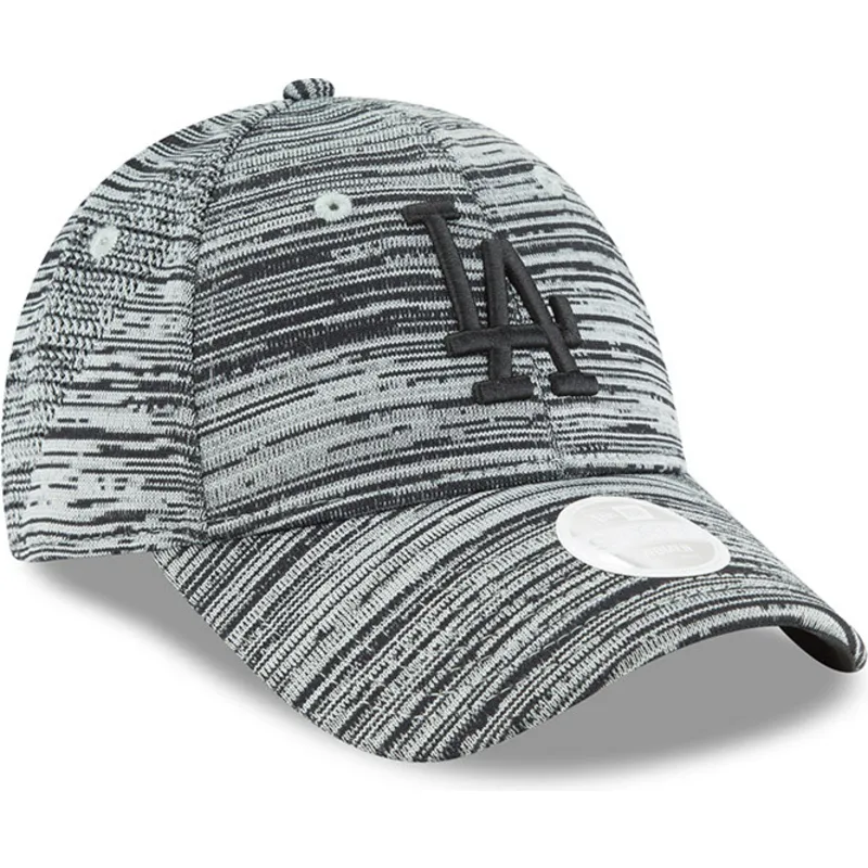 cappelli-curva-grigio-cinghia-regolabile-negro-9forty-engineered-fit-dei-los-angeles-dodgers-mlb-di-new-era cappelli-curva-grigio-cinghia-regolabile-negro-9forty-engineered-fit-dei-los-angeles-dodgers-mlb-di-new-era