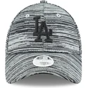 cappelli-curva-grigio-cinghia-regolabile-negro-9forty-engineered-fit-dei-los-angeles-dodgers-mlb-di-new-era