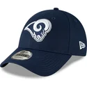 cappelli-curva-blu-cinghia-regolabile-9forty-the-league-dei-los-angeles-rams-nfl-di-new-era