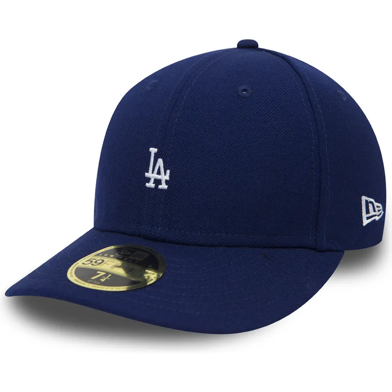 cappelli-piatta-blu-regolato-59fifty-low-profile-mini-dei-los-angeles-dodgers-mlb-di-new-era