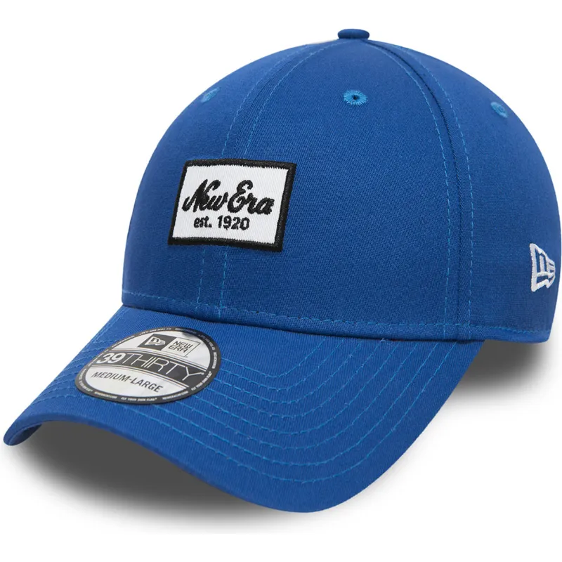 cappellino-curvo-blu-regolabile-per-bambino-39thirty-seasonal-script-patch-di-new-era