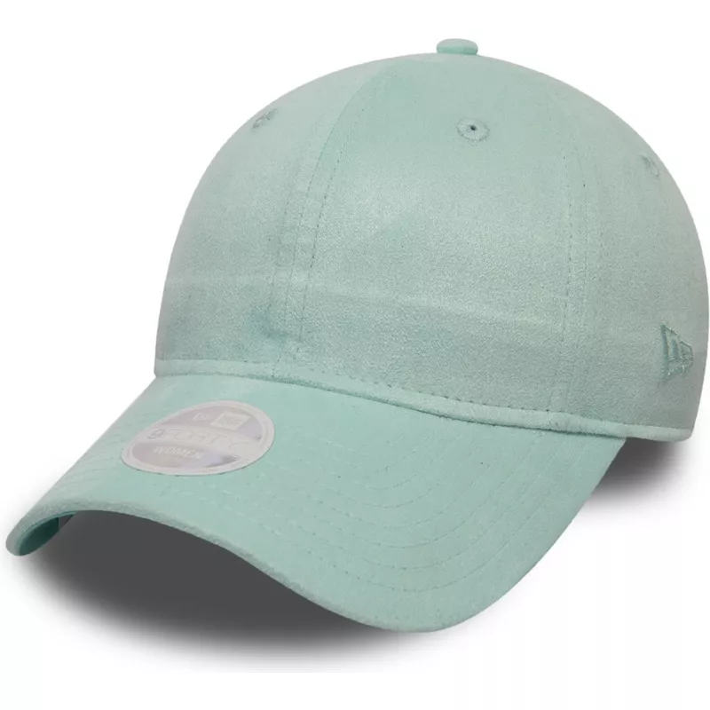 cappellino-visiera-curva-blu-regolabile-9forty-soft-suede-di-new-era