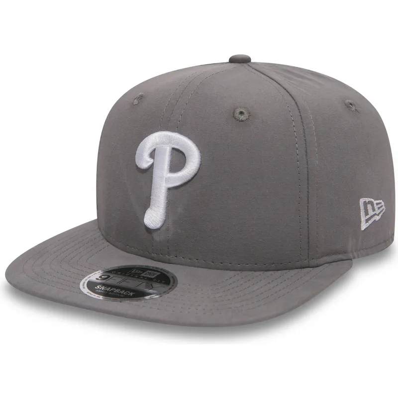 cappelli-piatta-grigio-snapback-9fifty-essential-lightweight-dei-philadelphia-phillies-mlb-di-new-era cappelli-piatta-grigio-snapback-9fifty-essential-lightweight-dei-philadelphia-phillies-mlb-di-new-era