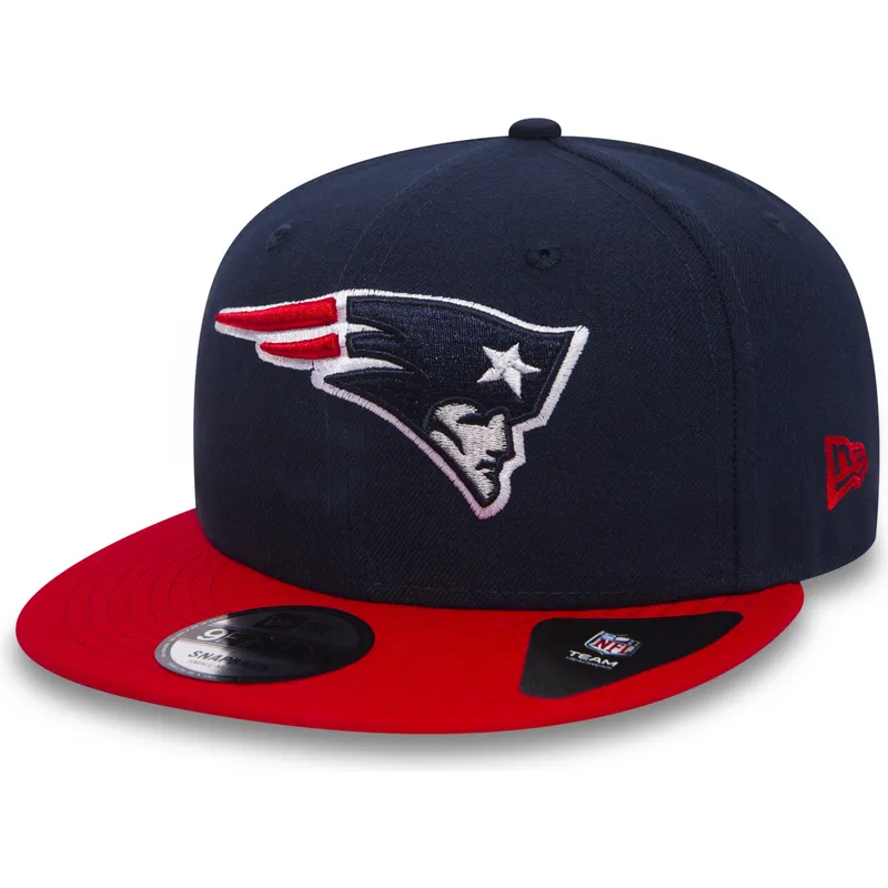 cappelli-piatta-blu-marino-snapback-9fifty-team-dei-new-england-patriots-nfl-di-new-era