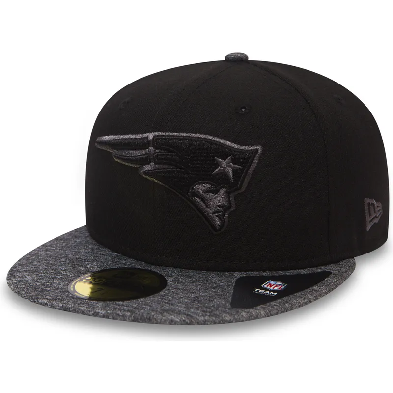 cappelli-piatta-nero-regolato-59fifty-grey-collection-dei-new-england-patriots-nfl-di-new-era cappelli-piatta-nero-regolato-59fifty-grey-collection-dei-new-england-patriots-nfl-di-new-era