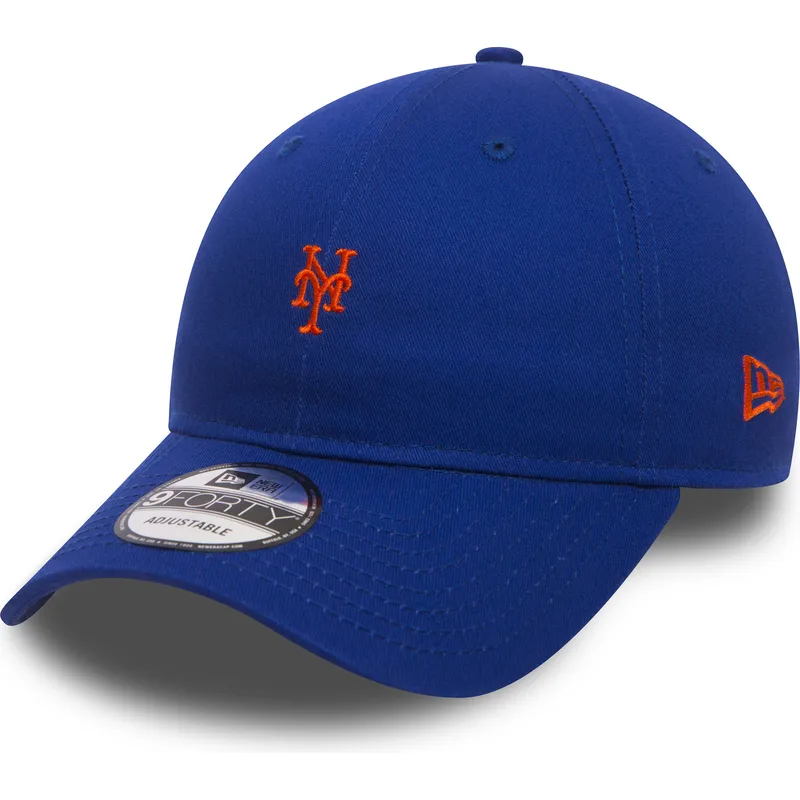 cappelli-curva-blu-cinghia-regolabile-9forty-team-mini-dei-new-york-mets-mlb-di-new-era cappelli-curva-blu-cinghia-regolabile-9forty-team-mini-dei-new-york-mets-mlb-di-new-era