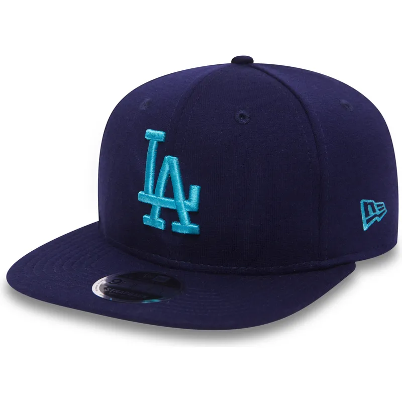cappello-snapback-piatto-blu-navy-con-logo-blu-9fifty-jersey-pop-dei-los-angeles-dodgers-mlb-di-new-era