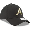 cappelli-curva-nero-cinghia-regolabile-9forty-sport-dei-atlanta-braves-mlb-di-new-era