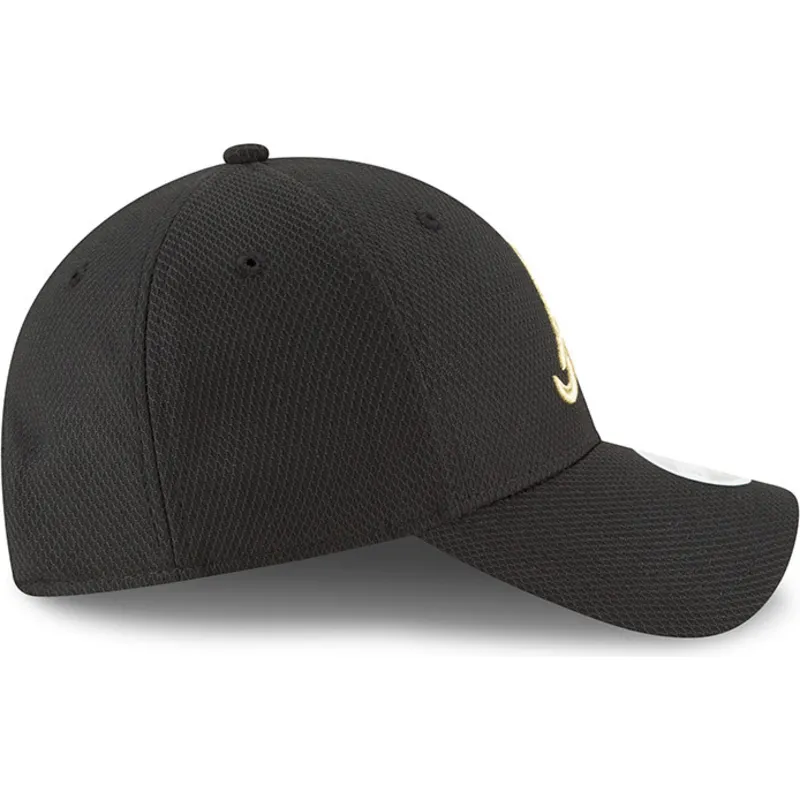 cappelli-curva-nero-cinghia-regolabile-9forty-sport-dei-atlanta-braves-mlb-di-new-era