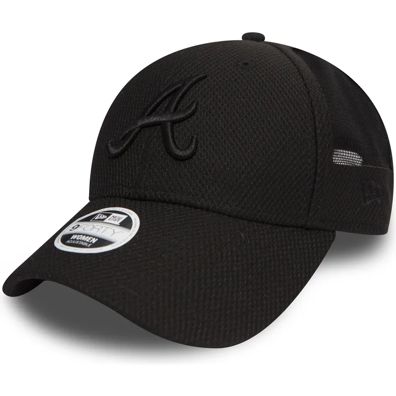 cappelli-curva-nero-cinghia-regolabile-9forty-sport-mesh-dei-atlanta-braves-mlb-di-new-era cappelli-curva-nero-cinghia-regolabile-9forty-sport-mesh-dei-atlanta-braves-mlb-di-new-era