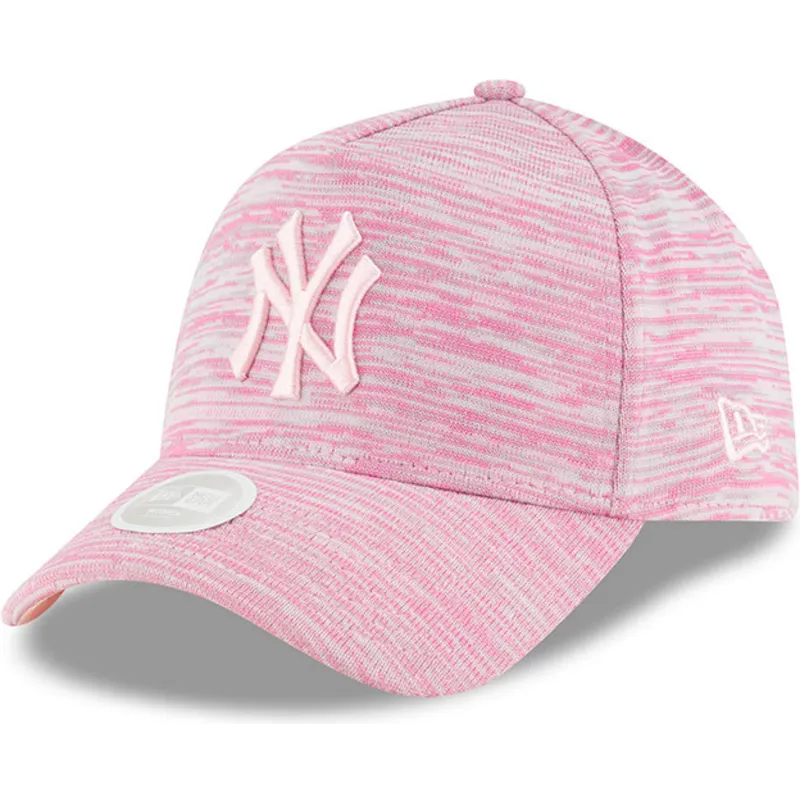 cappelli-curva-rosa-snapback-ajustable-9forty-a-frame-engineered-fit-dei-new-york-yankees-mlb-di-new-era