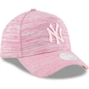 cappelli-curva-rosa-snapback-ajustable-9forty-a-frame-engineered-fit-dei-new-york-yankees-mlb-di-new-era
