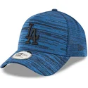 cappelli-curva-blu-snapback-ajustable-negro-9forty-a-frame-engineered-fit-dei-los-angeles-dodgers-mlb-di-new-era
