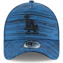 cappellino-visiera-curva-blu-regolabile-con-logo-nero-9forty-a-frame-engineered-fit-di-los-angeles-dodgers-mlb-di-new-era
