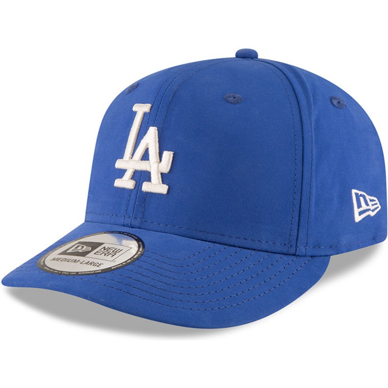 cappellino-visiera-curva-blu-snapback-9fifty-nylon-pre-curved-fit-di-los-angeles-dodgers-mlb-di-new-era