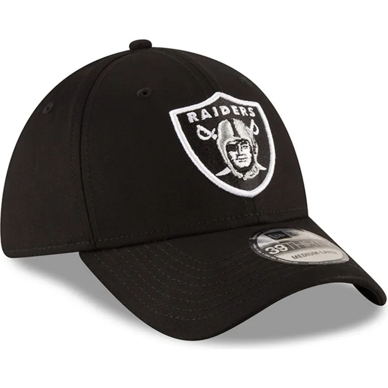 cappelli-curva-nero-regolato-39thirty-base-dei-las-vegas-raiders-nfl-di-new-era