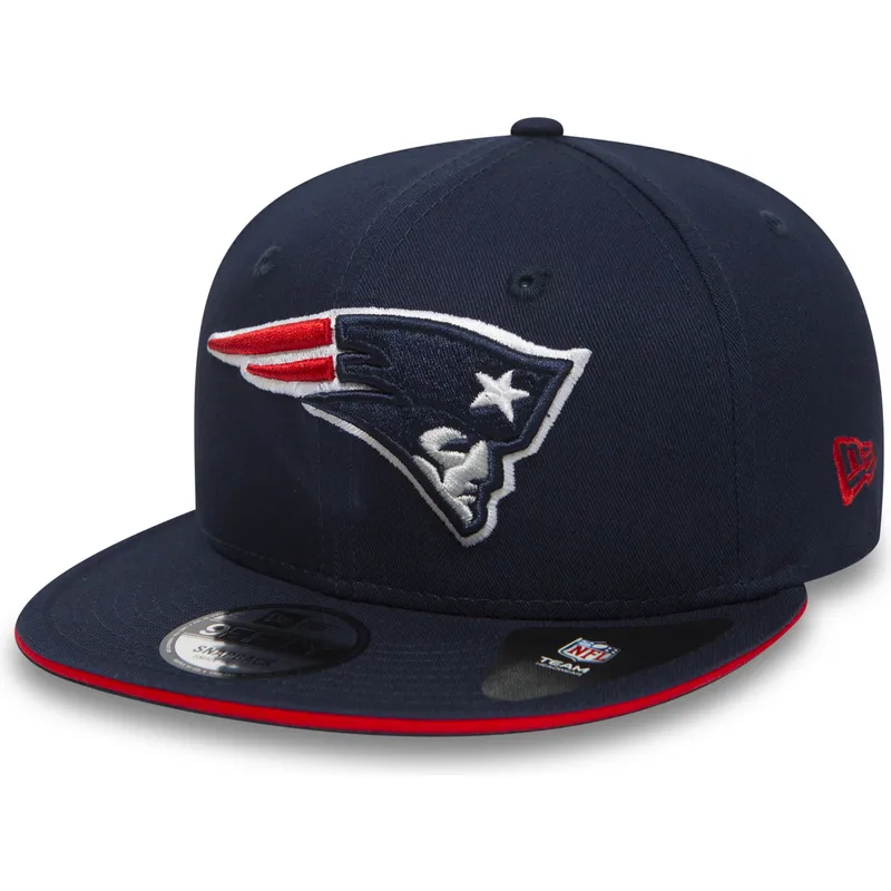 cappelli-piatta-blu-marino-snapback-9fifty-team-dei-new-england-patriots-nfl-di-new-era cappelli-piatta-blu-marino-snapback-9fifty-team-dei-new-england-patriots-nfl-di-new-era