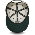 cappelli-piatta-bianco-cinghia-regolabile-9fifty-low-profile-flannel-dei-cleveland-indians-mlb-di-new-era