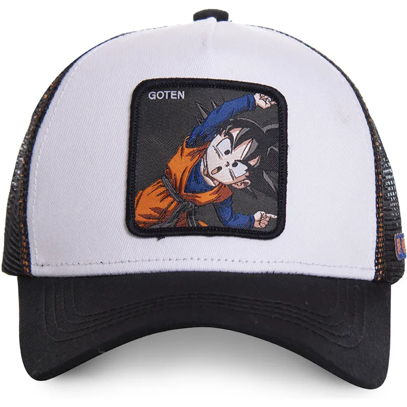 cappelli-curva-bianco-snapback-goten-dragon-ball-di-capslab