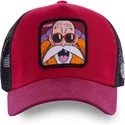 cappelli-curva-rosso-snapback-master-roshi-dragon-ball-di-capslab