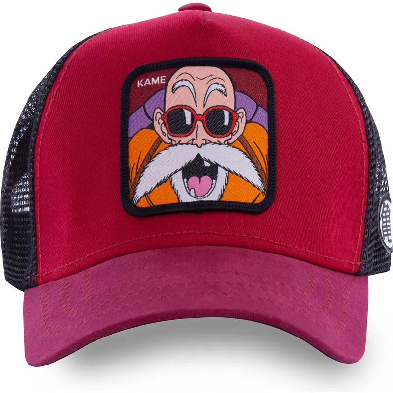 cappelli-curva-rosso-snapback-master-roshi-dragon-ball-di-capslab