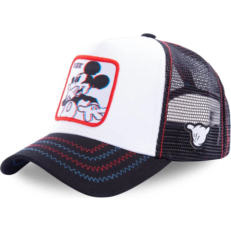 cappelli-curva-bianco-snapback-mickey-mouse-disney-di-capslab