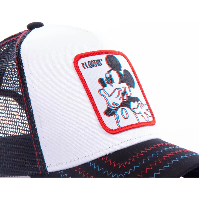 cappelli-curva-bianco-snapback-mickey-mouse-disney-di-capslab
